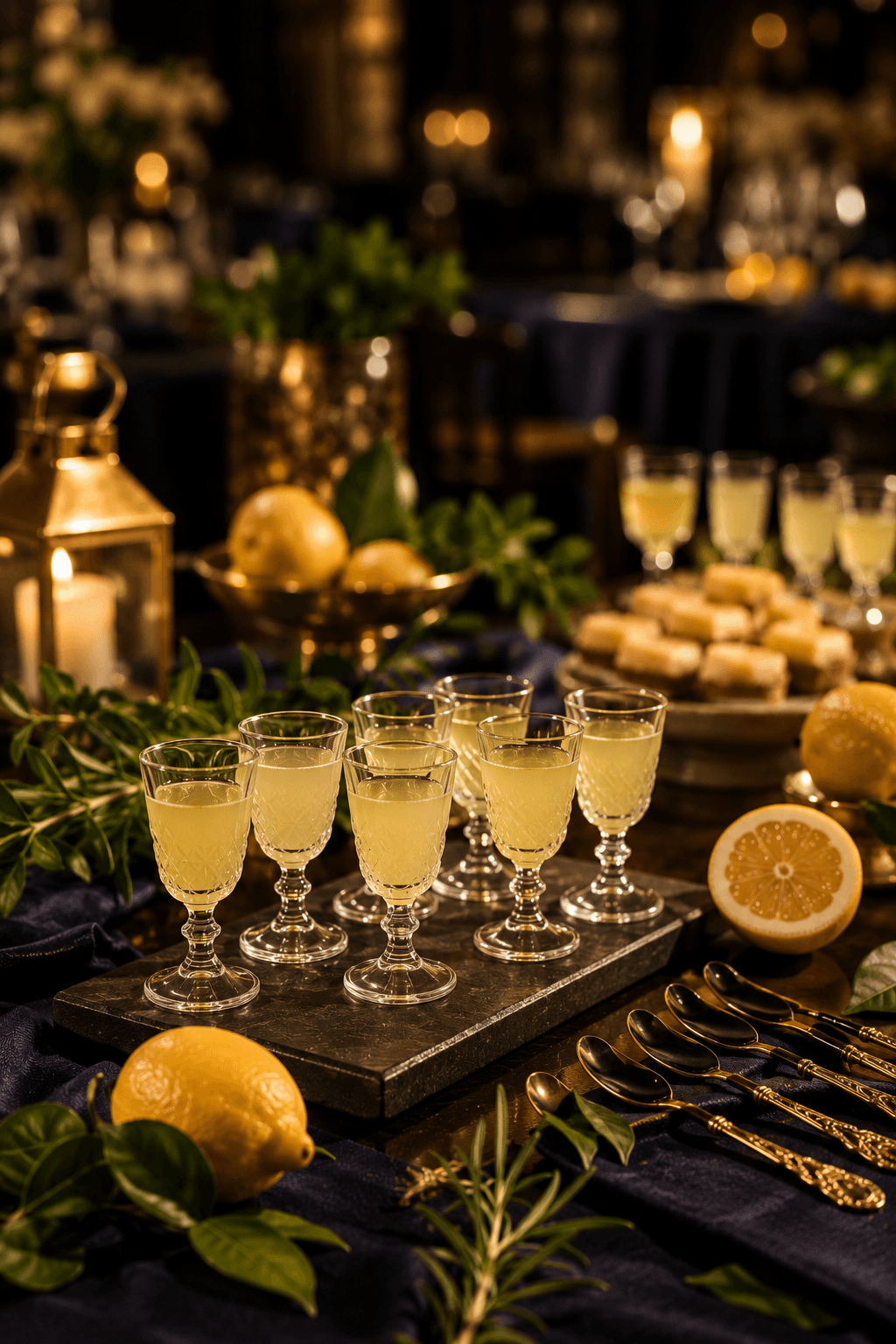 Degustação de limoncello para eventos e experiências gastronômicas